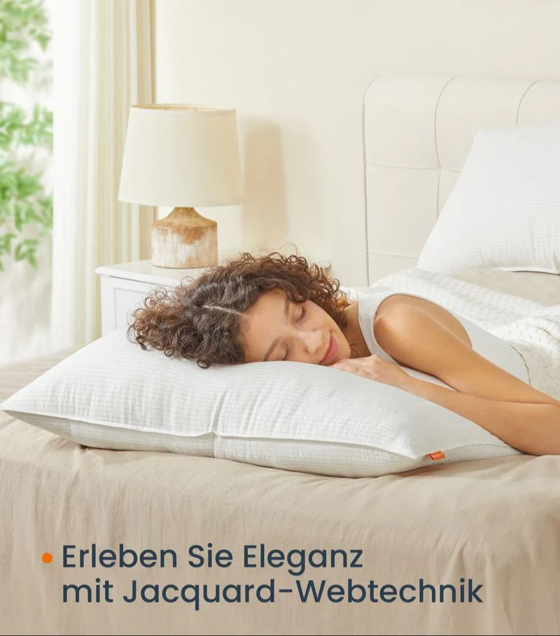 Set van 2 Ademende & Comfortabele Kussens – Luxe Slaapervaring - Image 2