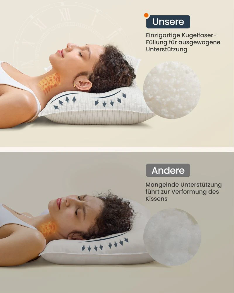Set van 2 Ademende & Comfortabele Kussens – Luxe Slaapervaring - Image 5