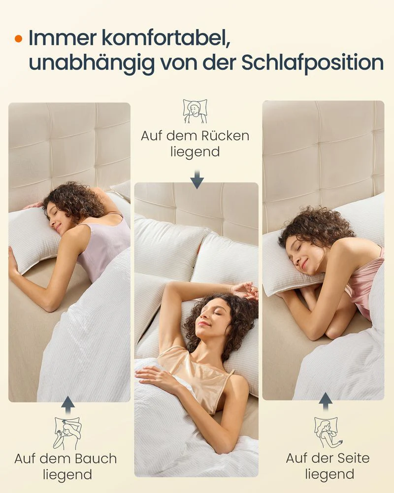 Set van 2 Ademende & Comfortabele Kussens – Luxe Slaapervaring - Image 6