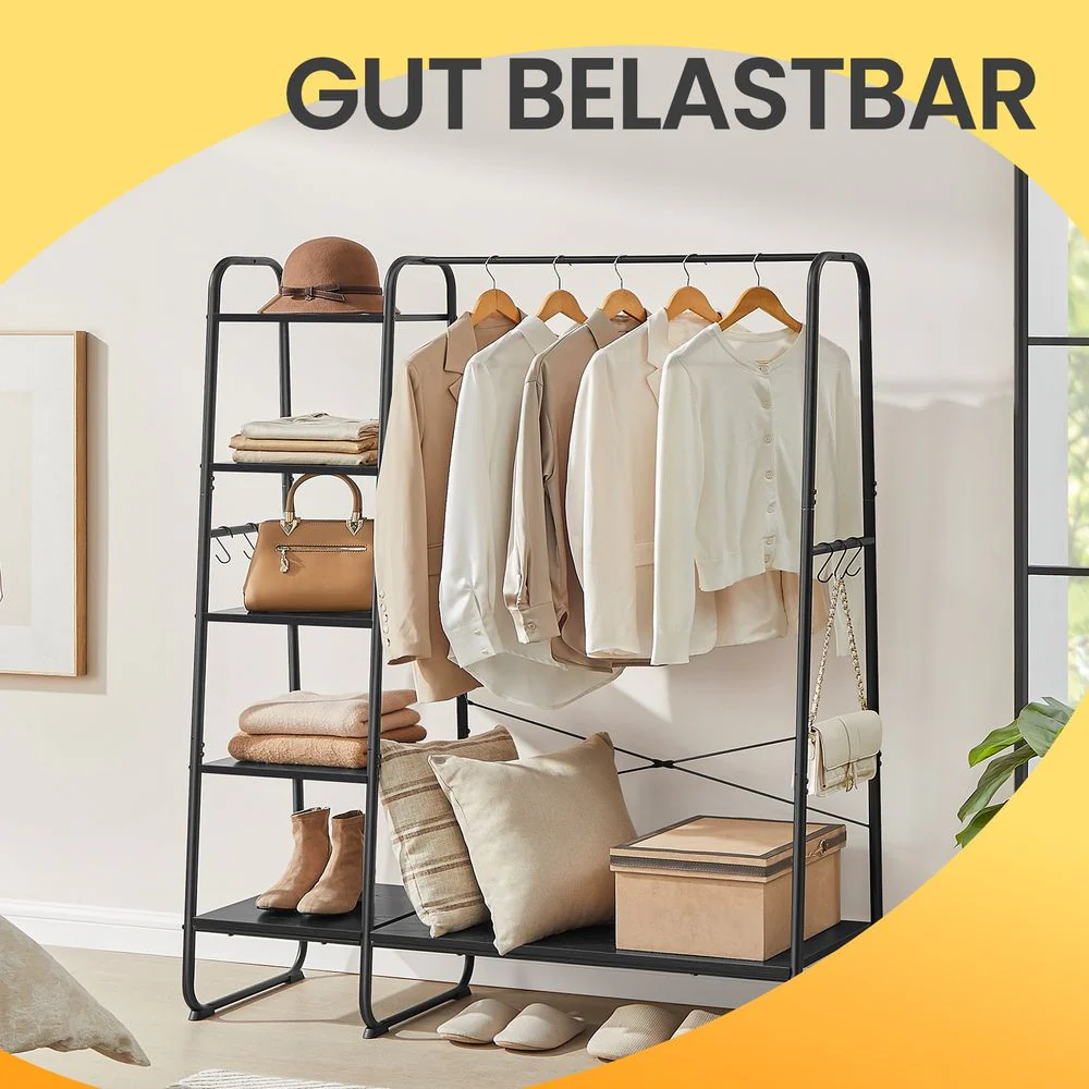 Alles-in-één Kledingrek – Ruim, stevig en stijlvol voor elke kamer - Sterk en Stabiel - Image 3