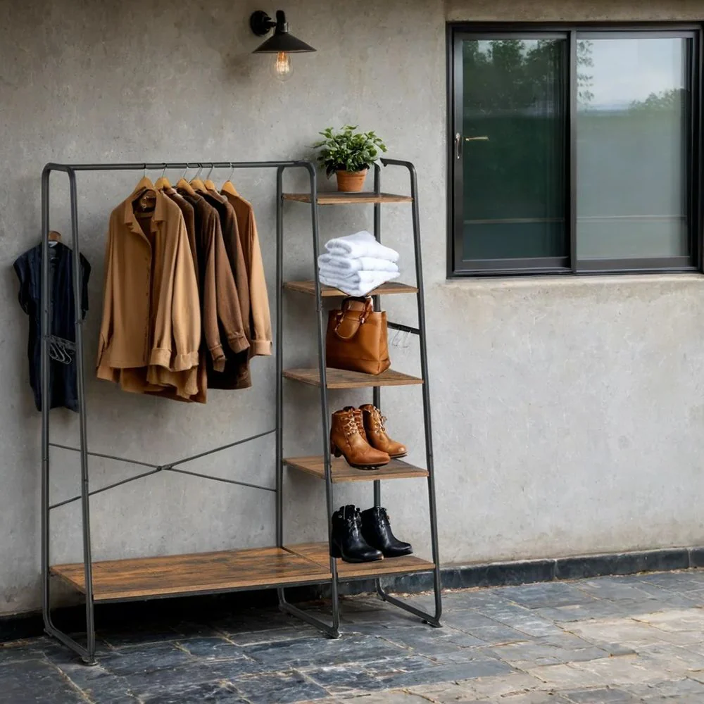 Alles-in-één Kledingrek – Ruim, stevig en stijlvol voor elke kamer - Sterk en Stabiel - Image 9