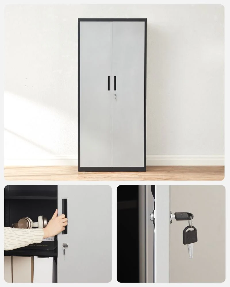 Archiefkast 180 cm - Stalen Opbergkast - Kantoorkast - Image 10