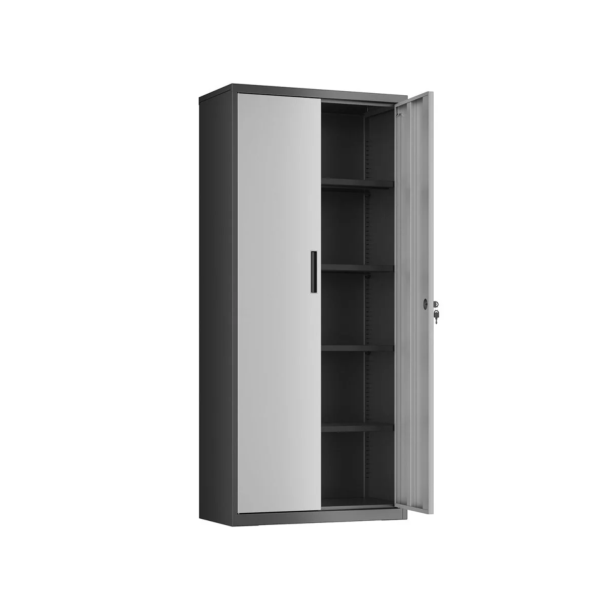 Archiefkast 180 cm - Stalen Opbergkast - Kantoorkast - Image 4