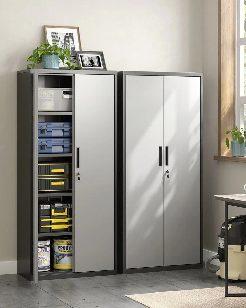 Archiefkast 180 cm - Stalen Opbergkast - Kantoorkast - Image 7
