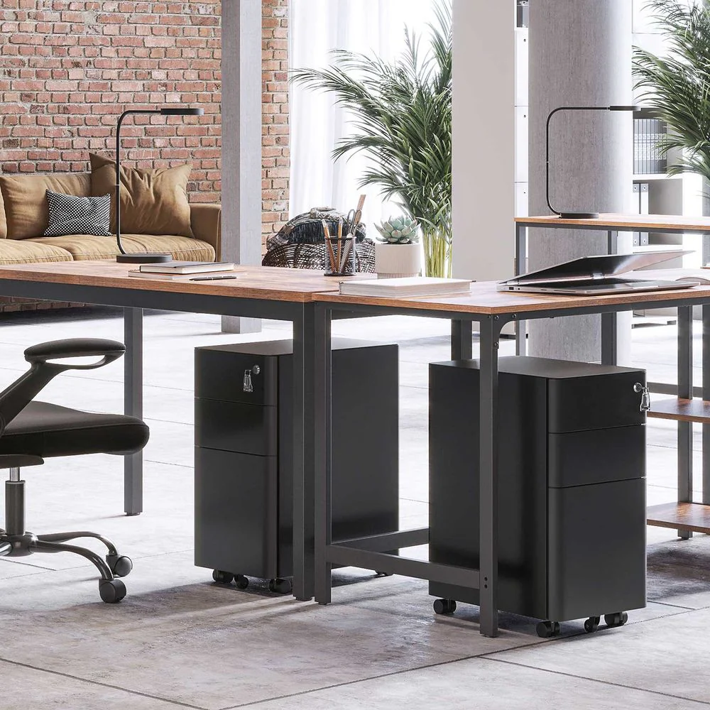 Archiefkast met 3 Laden - Ladeblok - Kast met Wieltjes - Image 4