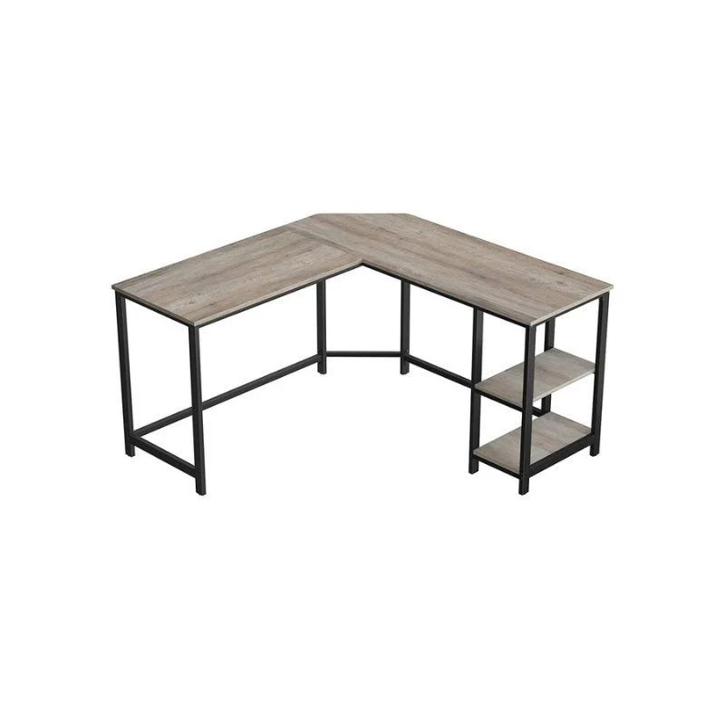 Bureau L-vormig - Computerbureau met 2 planken - Mappenlade - Image 9