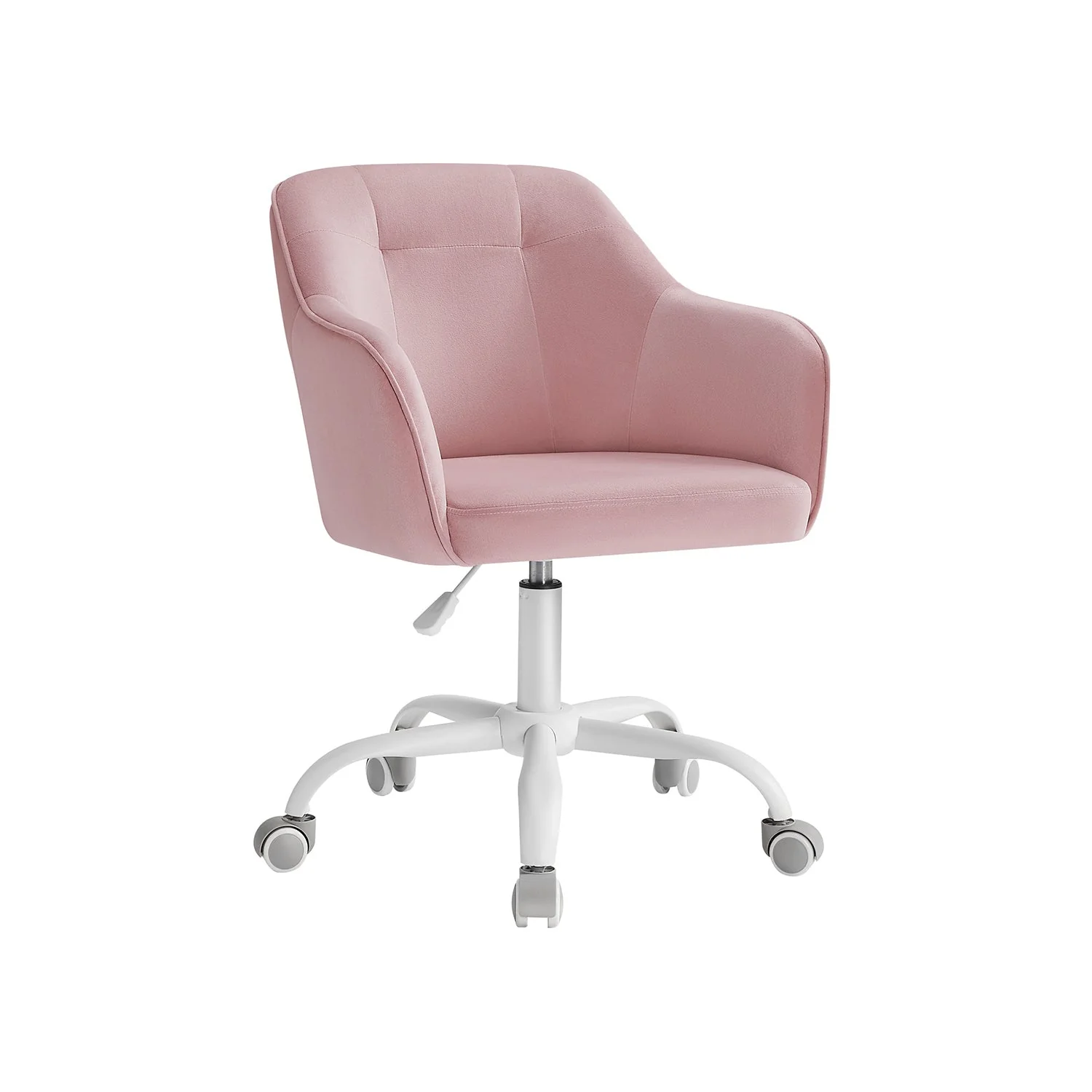 Bureaustoel met Armleuningen – In Hoogte Verstelbaar – Comfortabele Bekleding – 64 cm Breed - Image 10