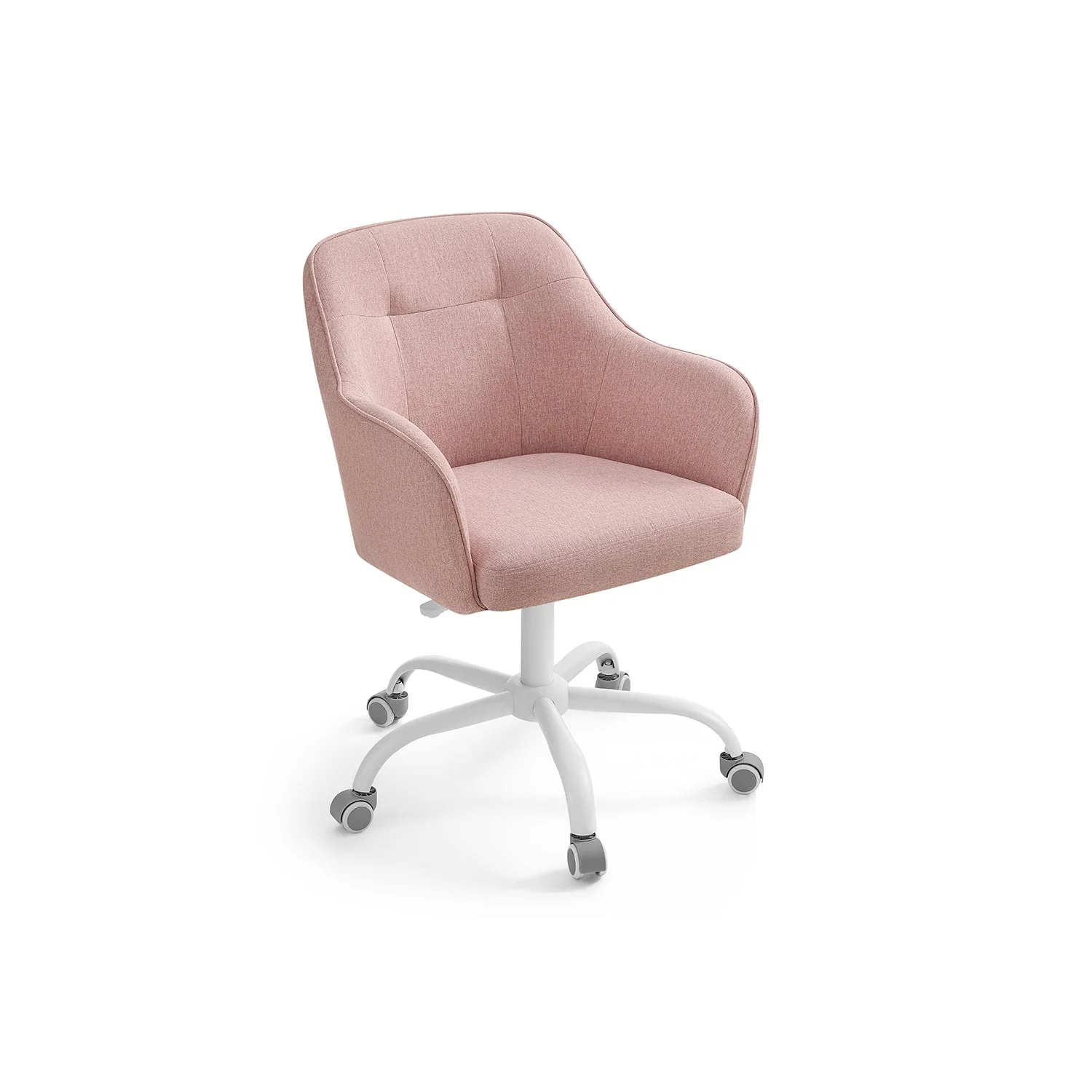 Bureaustoel met Armleuningen – In Hoogte Verstelbaar – Comfortabele Bekleding – 64 cm Breed - Image 8