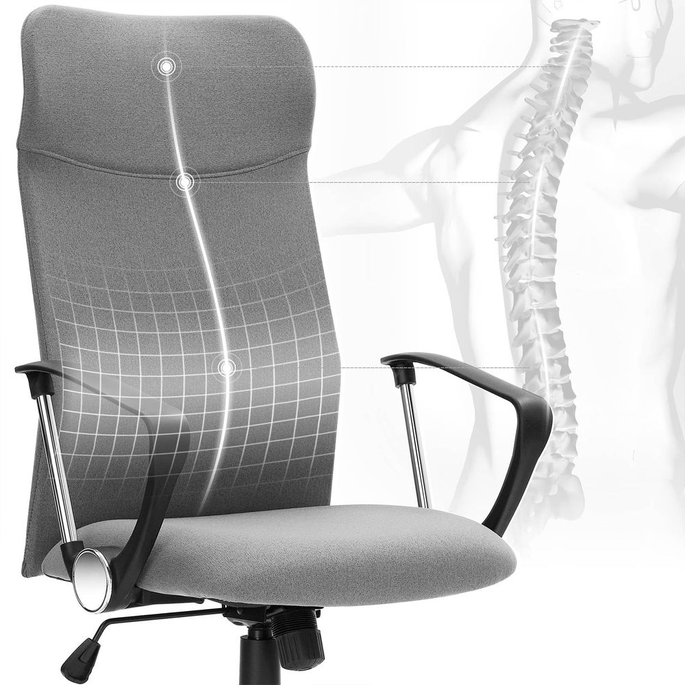 Ergonomische Bureaustoel Met Comfortabele Stofbekleding - Image 8