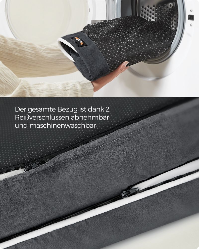 Comfortabel Hondenbed met Verhoogde Randen - Hondenmand - Image 10