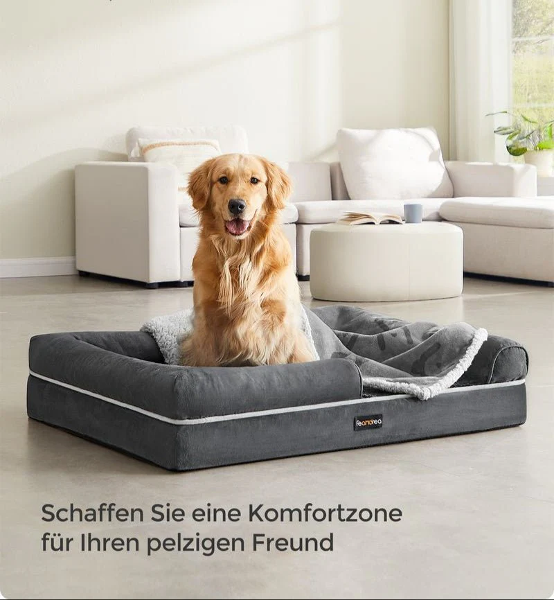 Comfortabel Hondenbed met Verhoogde Randen - Hondenmand - Image 3
