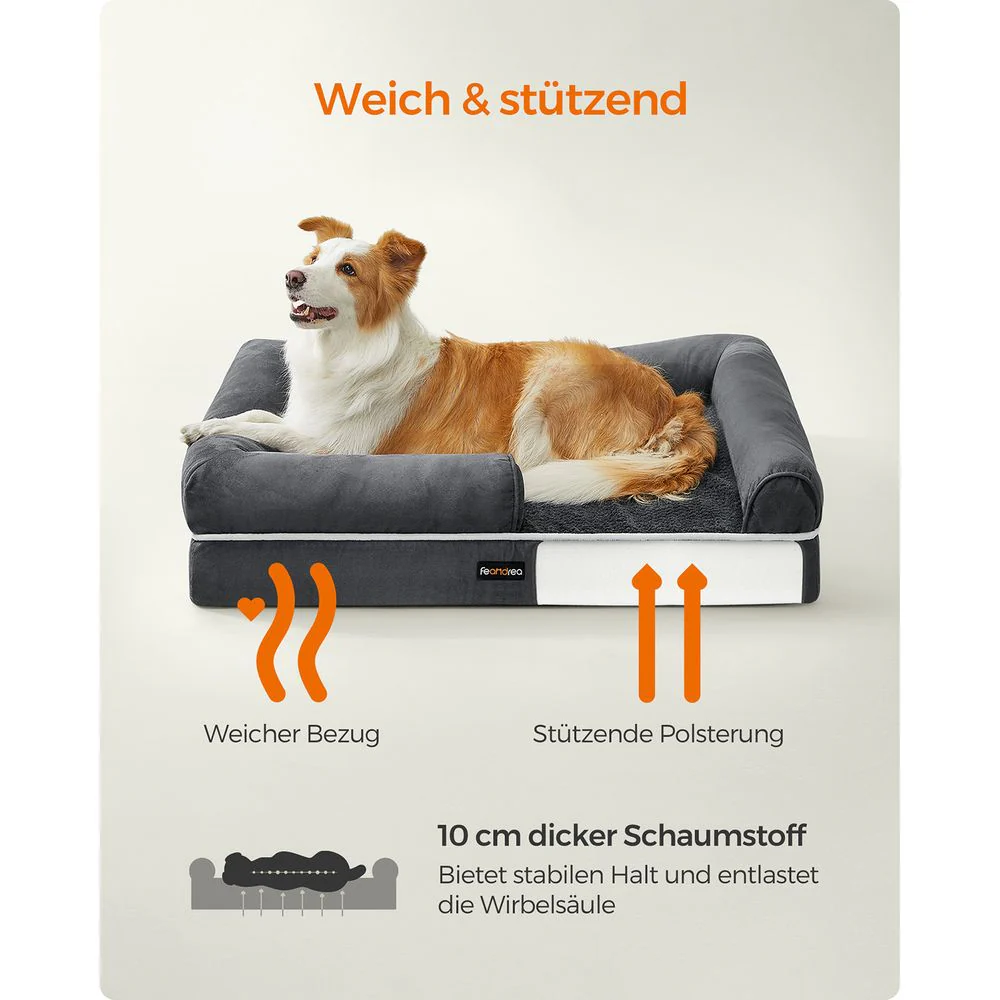 Comfortabel Hondenbed met Verhoogde Randen - Hondenmand - Image 7