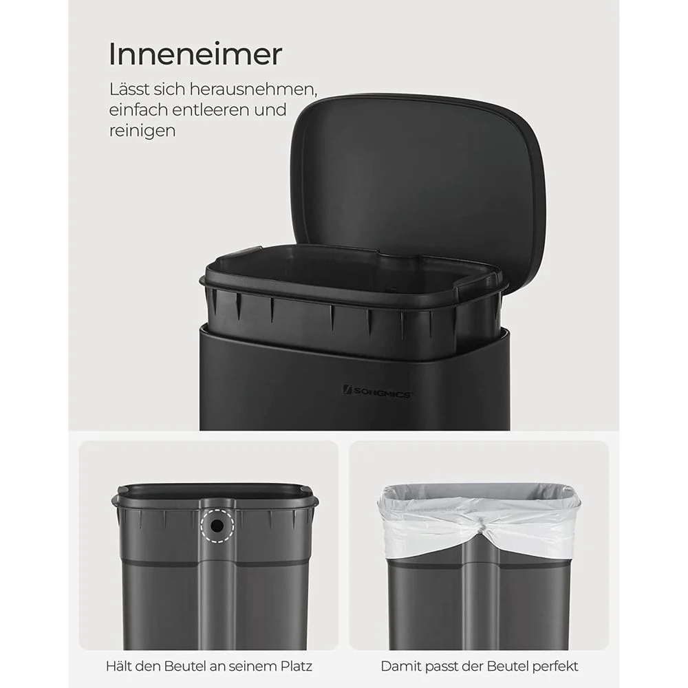 Compacte Prullenbak - 30 Liter - Afvalbak - Image 11