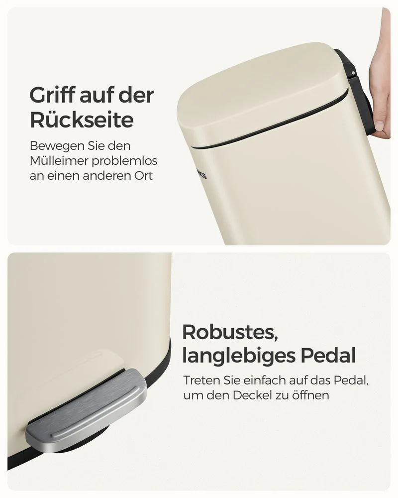 Compacte Prullenbak - 30 Liter - Afvalbak - Image 12