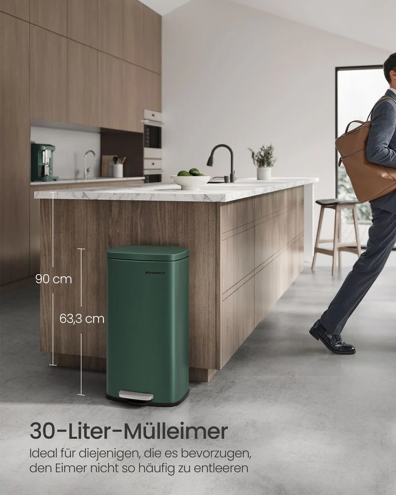 Compacte Prullenbak - 30 Liter - Afvalbak - Image 8