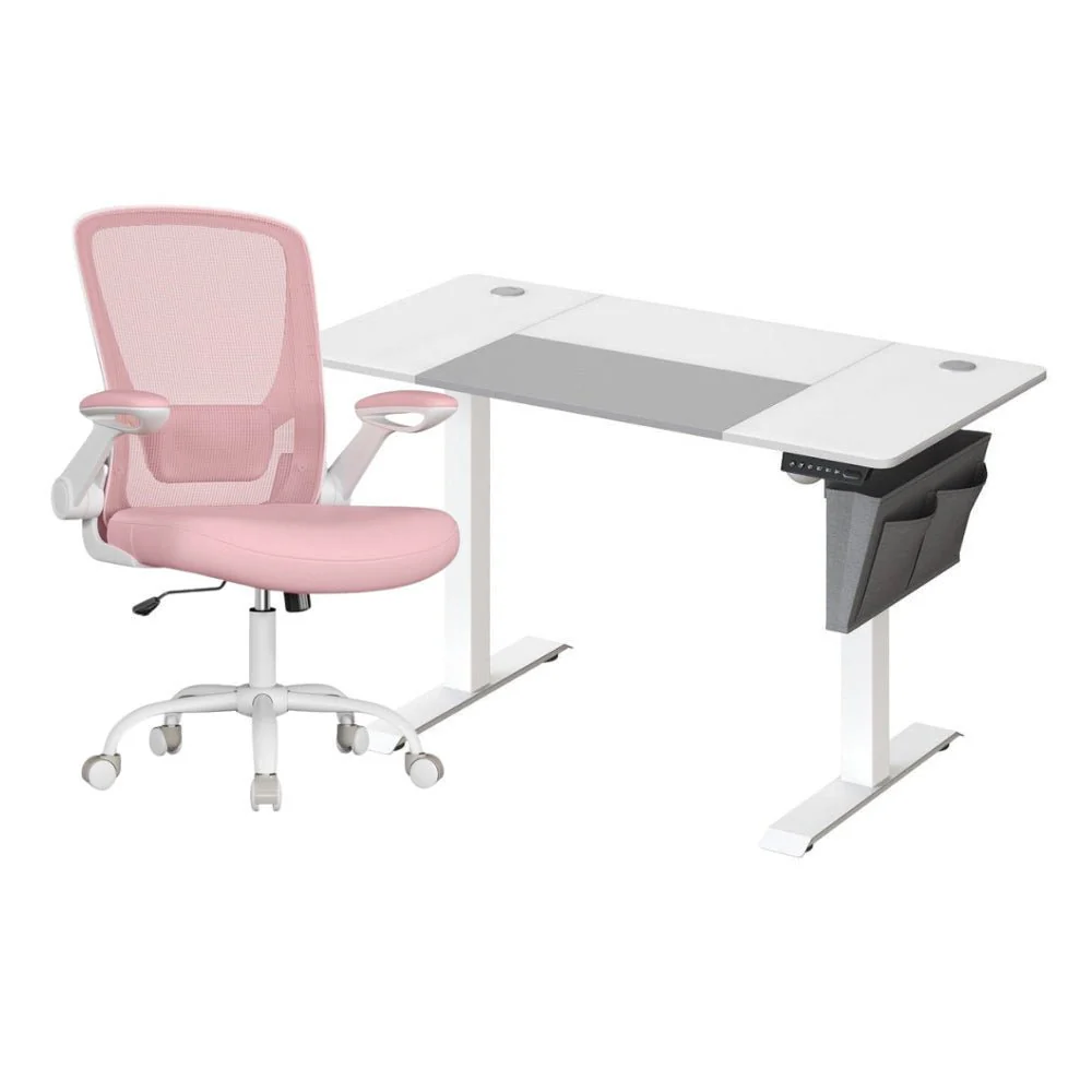 Complete Werkplek Budget - Elektrisch Zit-Sta Bureau + Ergonomische Bureaustoel - In Hoogte Verstelbaar Bureau - Thuiswerkplek - Image 20