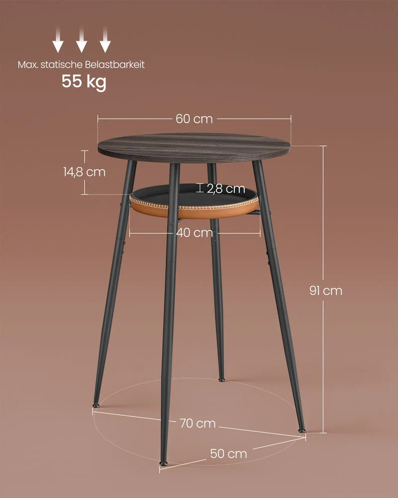 Design Bartafel - Ronde Tafel met Lade - Bekroond Ontwerp - Image 7