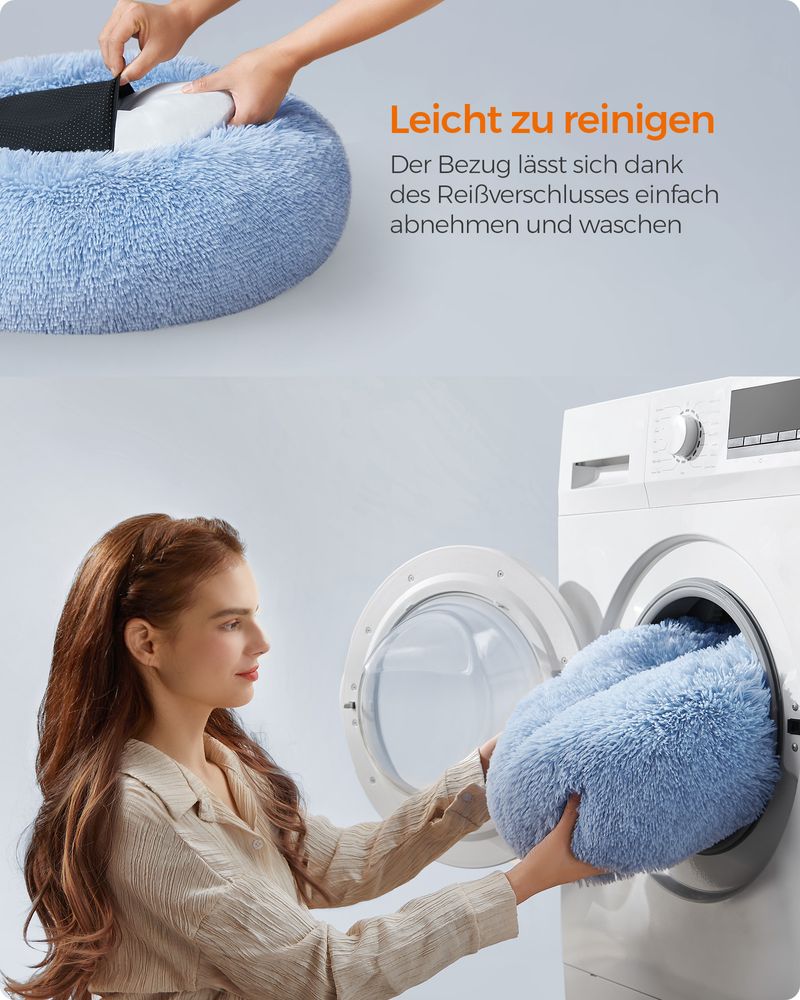 Donutvormig Hondenbed – Extra Zacht en Comfortabel - Image 7