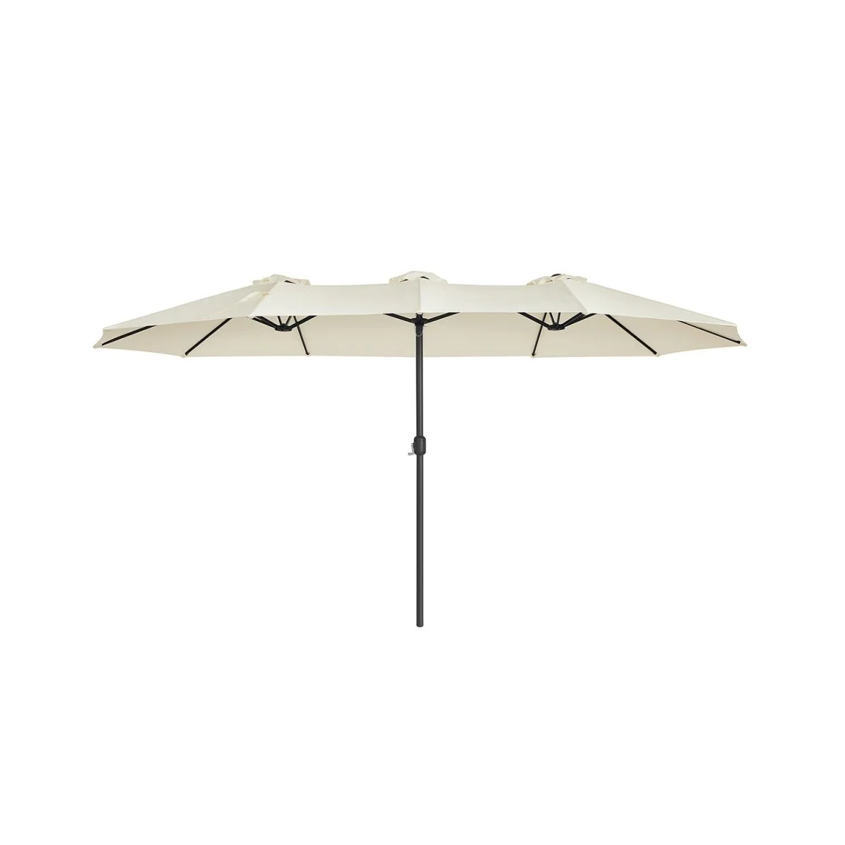 Dubbele Parasol 460 x 270 cm - Extra Groot met UV-Bescherming en Zwengel - Image 12
