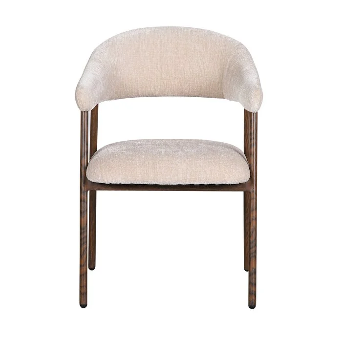 Eetkamerstoel Scandi - Set van 2 – Scandinavisch Ontwerp - Tan - Image 3