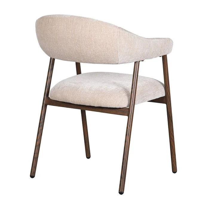 Eetkamerstoel Scandi - Set van 2 – Scandinavisch Ontwerp - Tan - Image 5