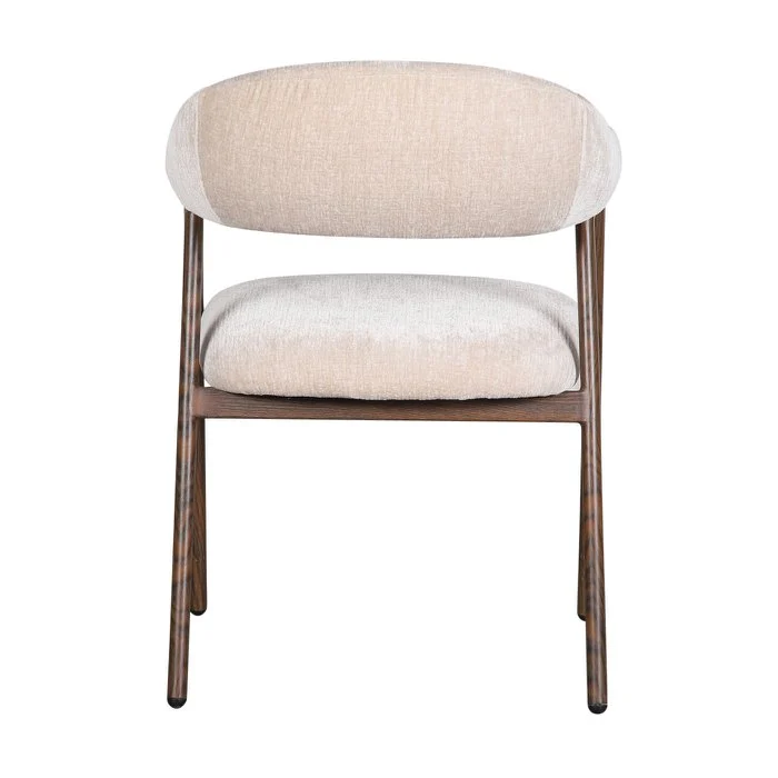 Eetkamerstoel Scandi - Set van 2 – Scandinavisch Ontwerp - Tan - Image 6