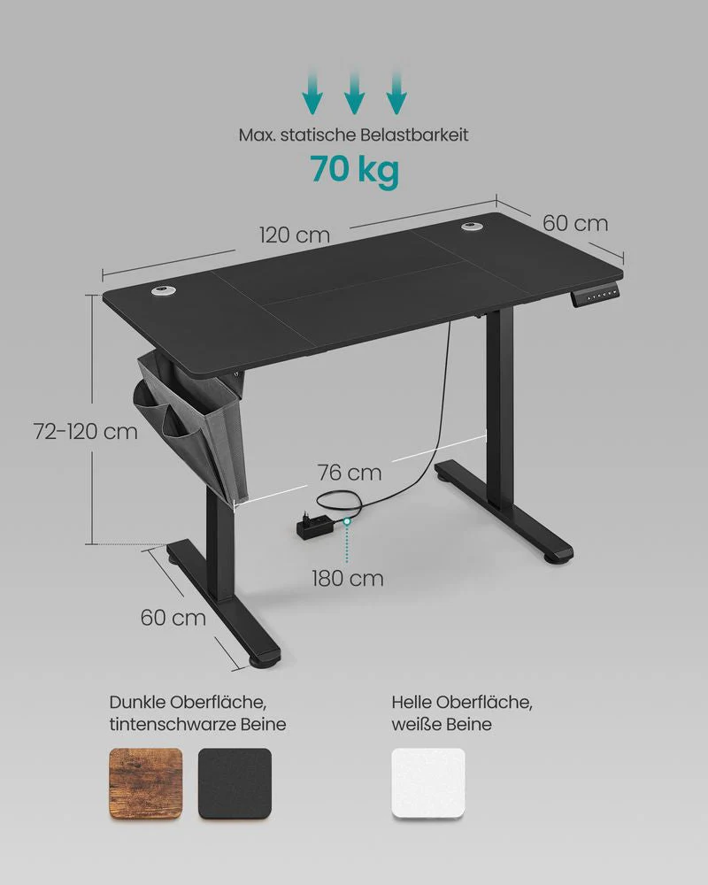 Elektrisch Hoog Laag Bureau - Elektrisch Verstelbaar - Werkplek - Ergonomisch Bureau - Image 5