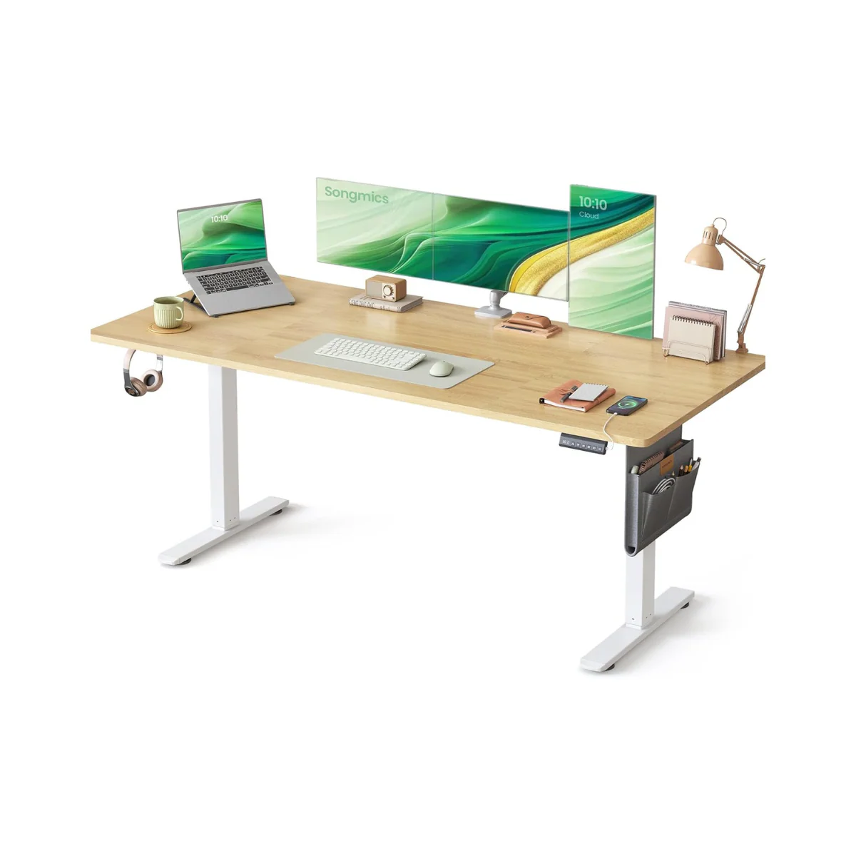 Elektrisch Zit-Sta Bureau 180 x 80 cm – In Hoogte Verstelbaar – Met Kabelbeheer - Image 3