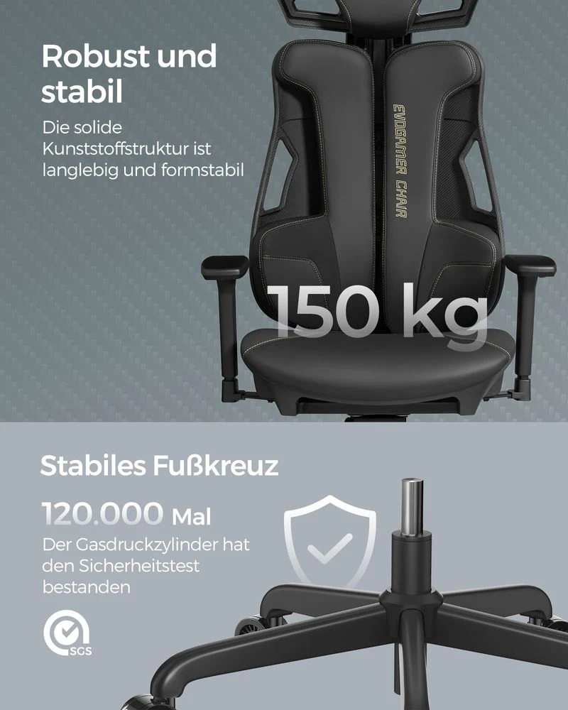 Elite Gaming 2.0 Ergonomische Gamestoel - Compleet Verstelbare Gaming Stoel - Gamingchair - Image 5