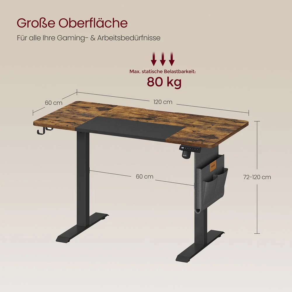 Elektrisch Verstelbaar Bureau - Sta Bureau - Ergonomische Werkplek - Image 8