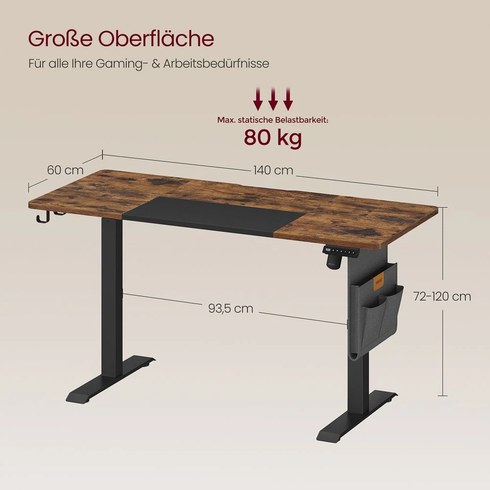 Elektrisch Verstelbaar Bureau - Sta Bureau - Ergonomische Werkplek - Image 9