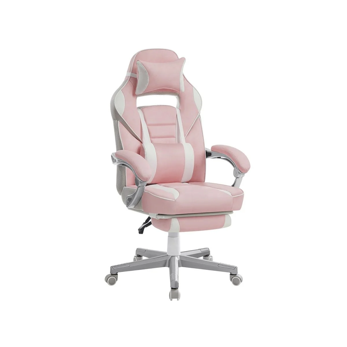 Gamestoel - Ergonomische Gamingstoel - Verstelbaar Bureaustoel - Hoofdkussen en Voetensteun - Image 10