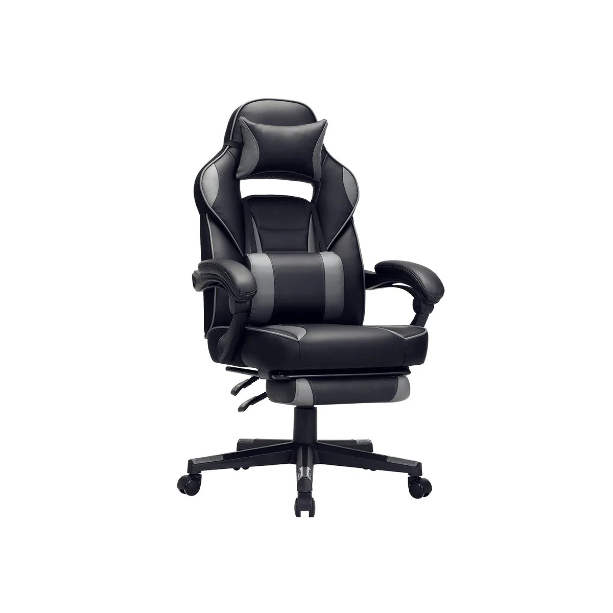 Gamestoel - Ergonomische Gamingstoel - Verstelbaar Bureaustoel - Hoofdkussen en Voetensteun - Image 9