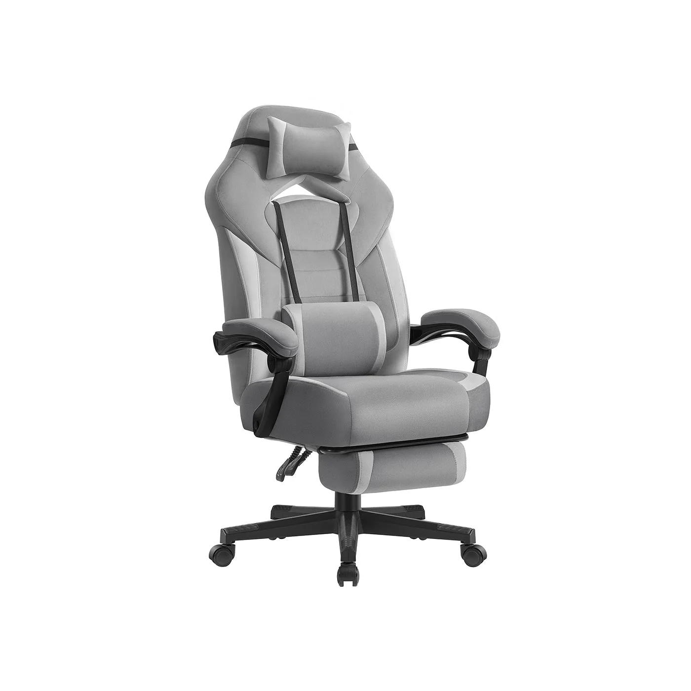 Gamingstoel met Voetensteun – Ergonomisch – Kantelbaar - Extra Dik Zitvlak - Hoogte Verstelbaar - Image 4