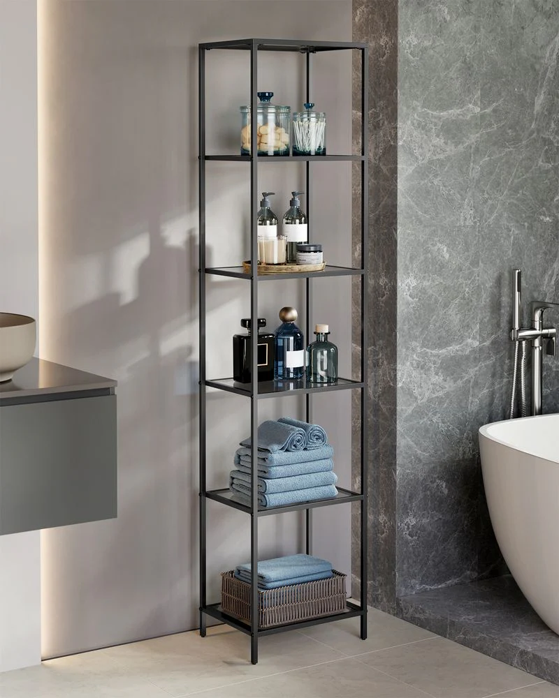 Glazen Hoekkast met 5 of 6 Niveaus – Stijlvol & Ruimtebesparend - Image 8
