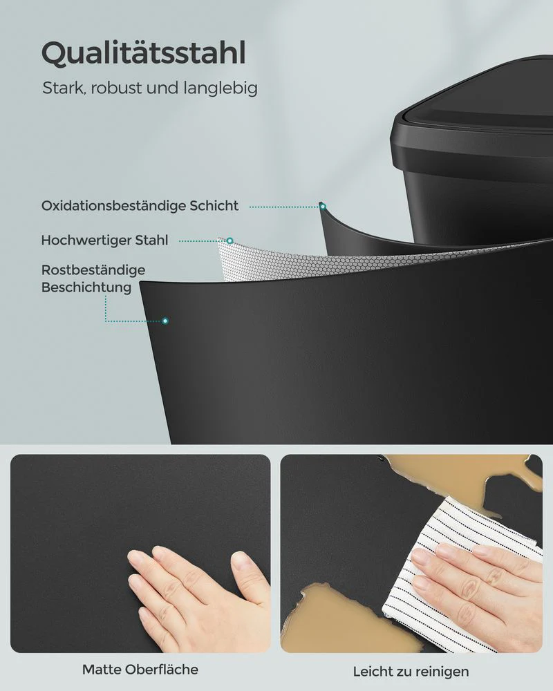 Grote Prullenbak 68 Liter - Afvalbak - Pedaalemmer - Image 8