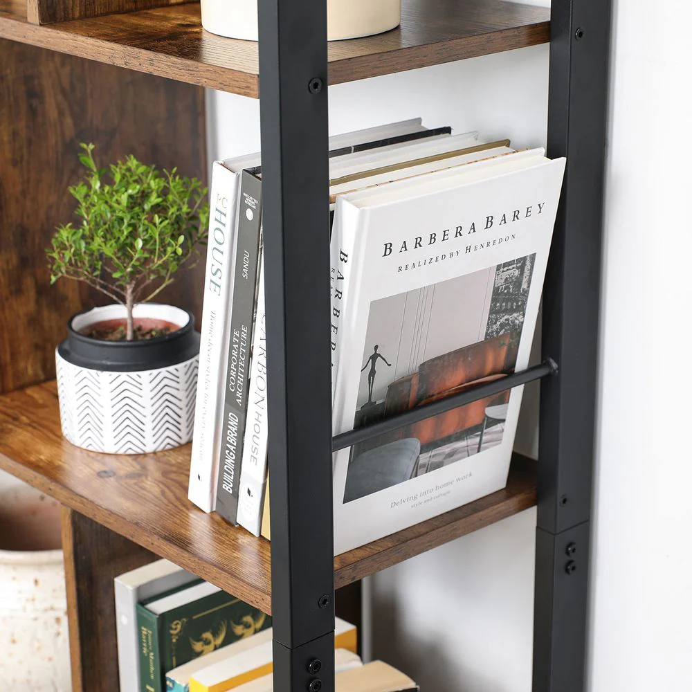 Industriële Boekenkast met Zigzag Design – Stijlvol & Functioneel - Image 8
