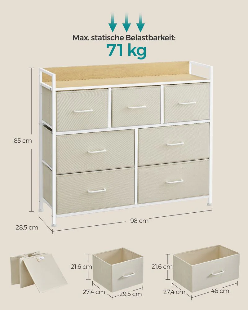 Industriële Ladekast met 7 Lades - Stijlvol en Praktisch - Image 7