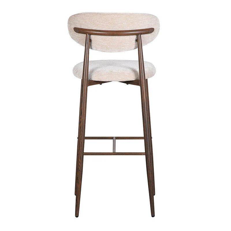 Japandi Barkruk - Set van 2 - Stijlvol & Comfortabel - Tan - Image 6