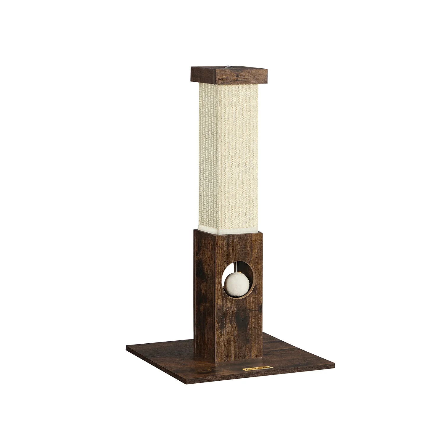Kattenkrabpaal – 73 cm Hoog – Sisaltouw – Antislip Basis – Beschermt Meubels