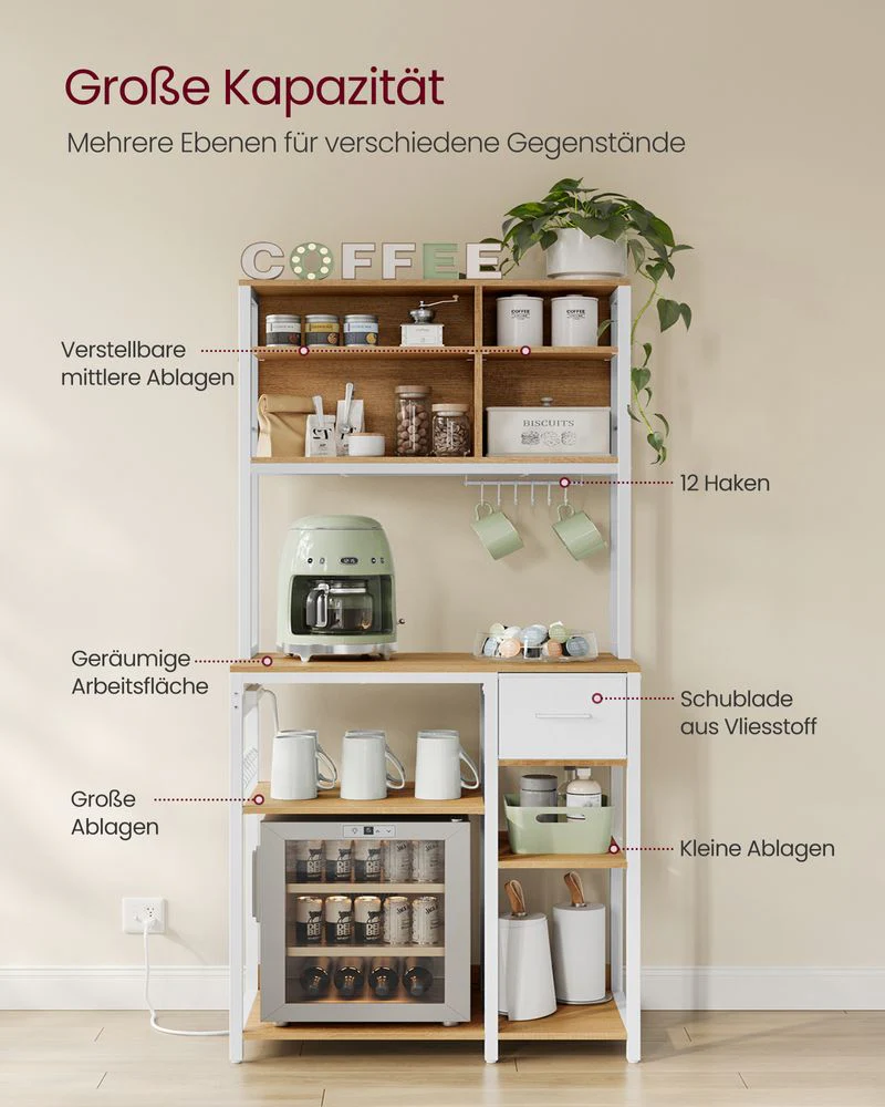Keukenkast met Ingebouwde Stopcontacten – Multifunctioneel en Veilig - Image 5