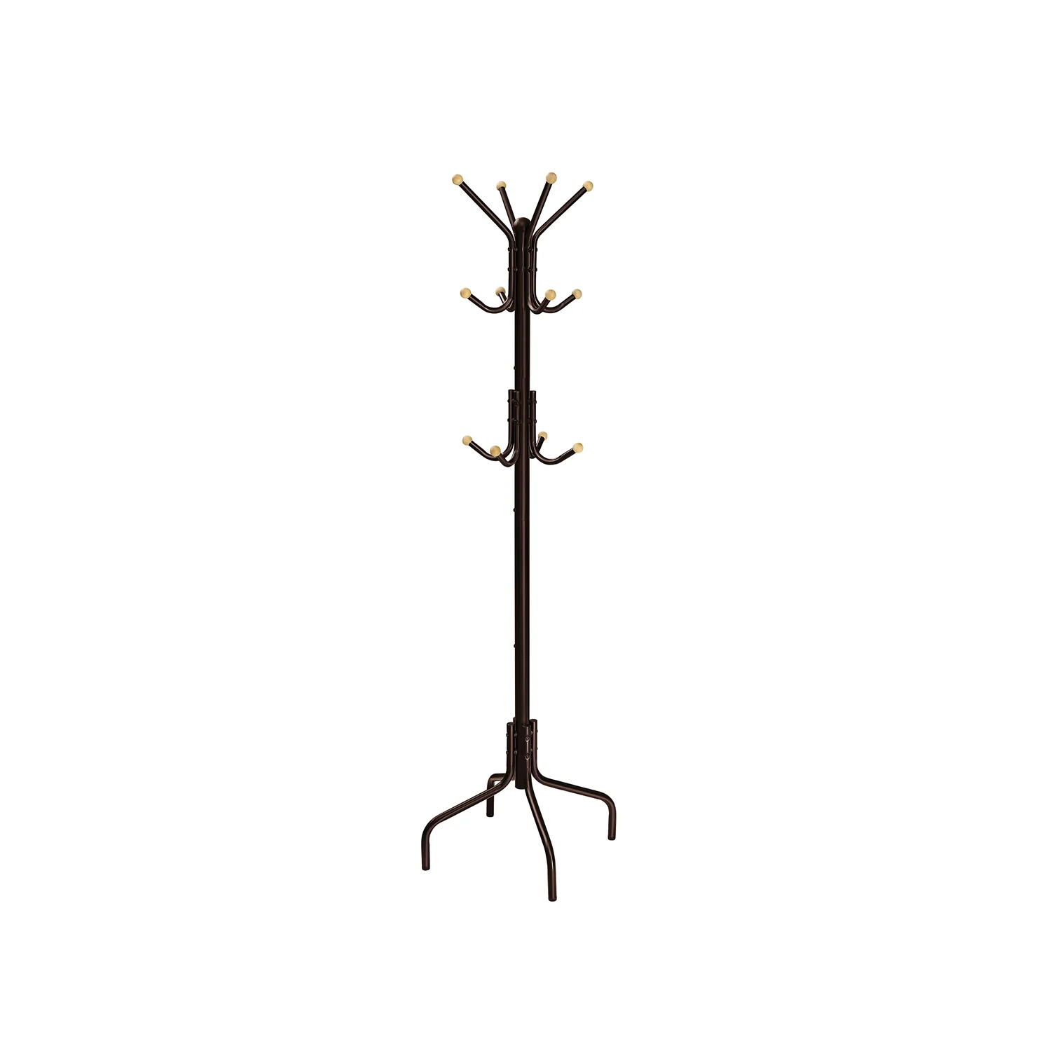 Kledingopslag – Metalen kapstok – 12 haken – 4 poten - Image 9