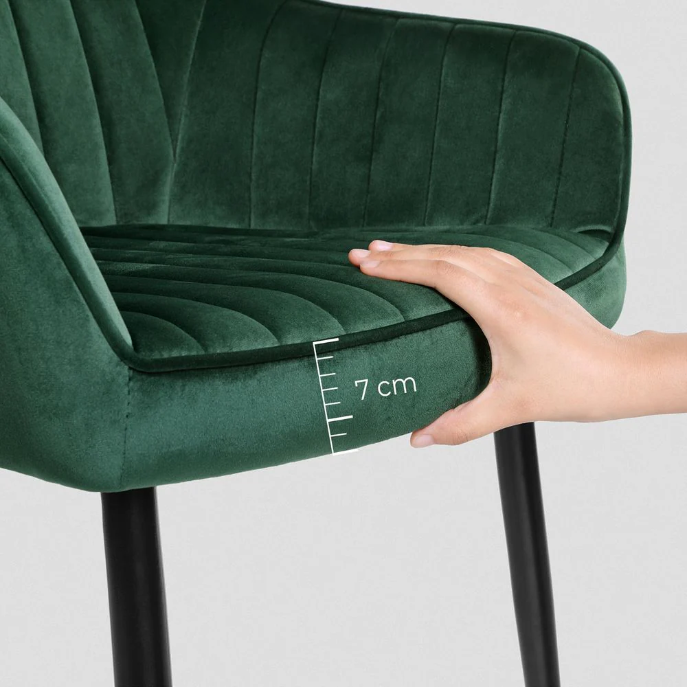 Luxe Eetkamerstoelen met Armleuning - Hoge Kwaliteit - Image 4
