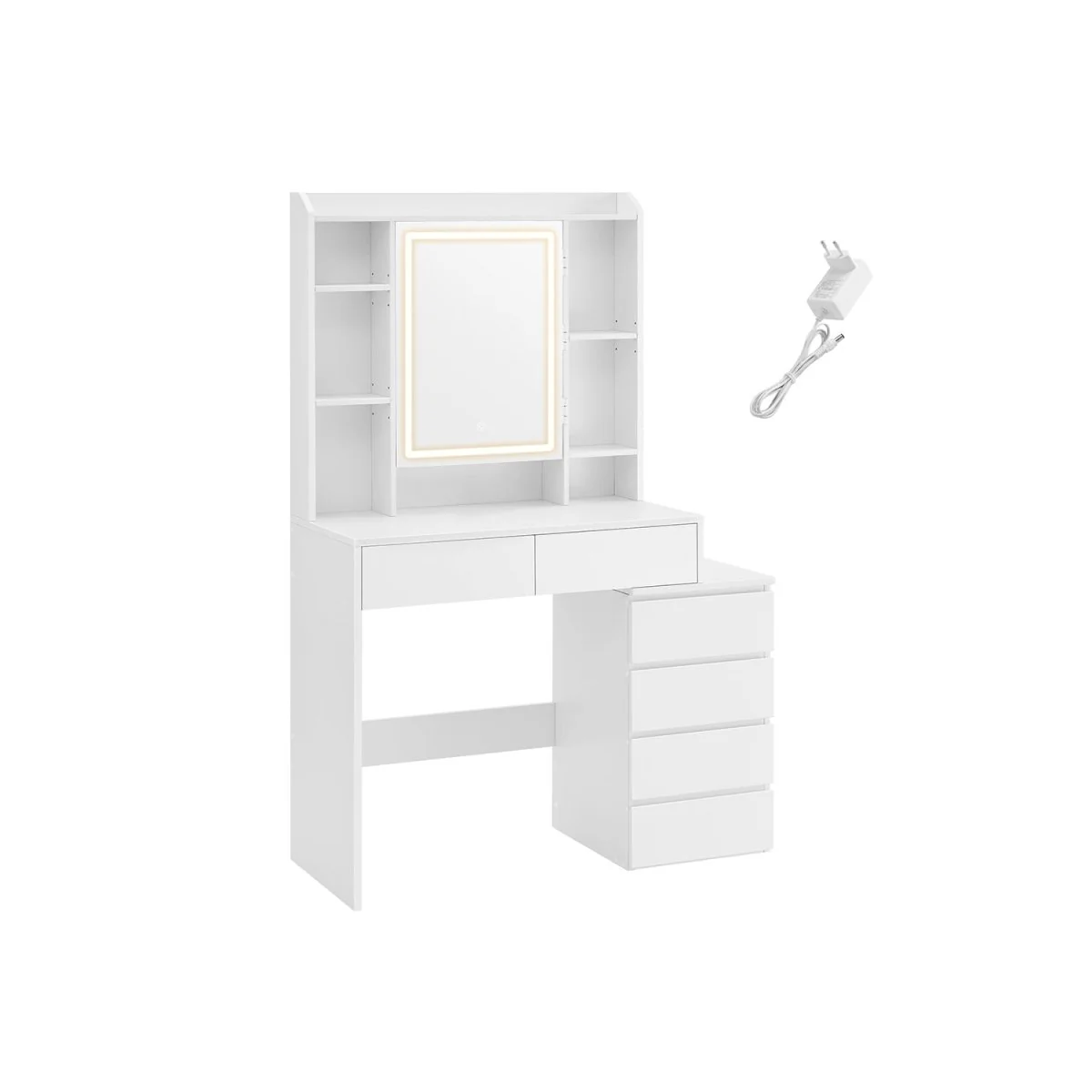 Make-uptafel met LED-verlichting en veel opbergruimte - Modern en Praktisch - Image 9