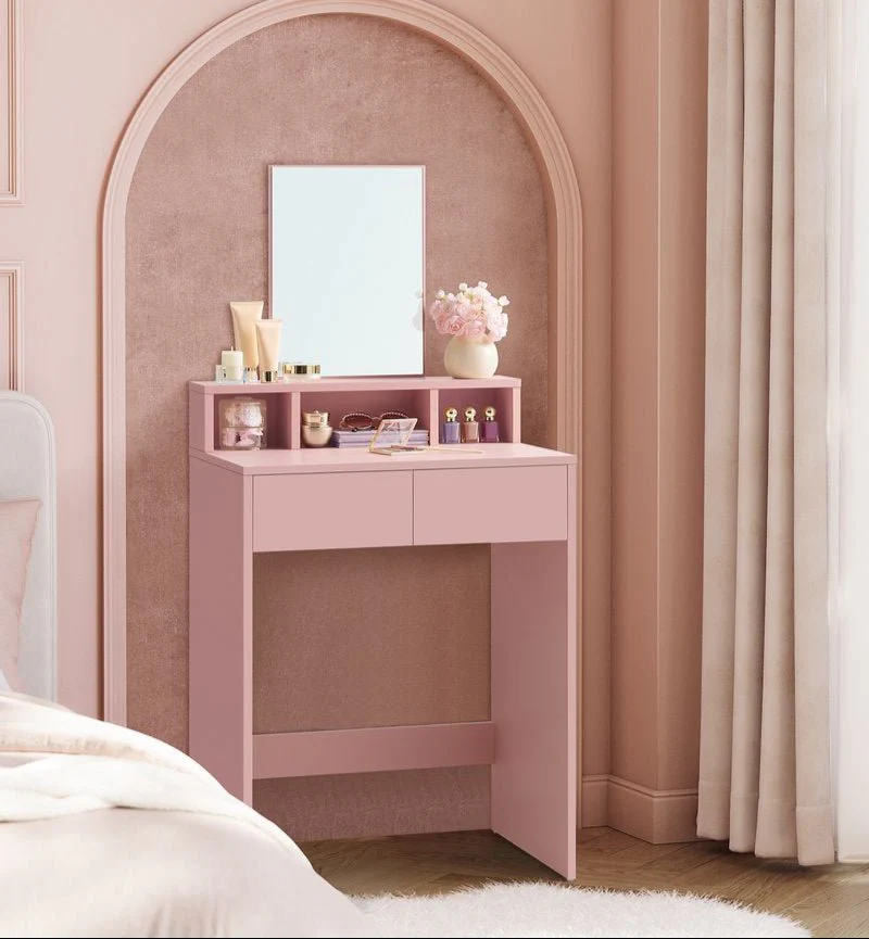 Moderne Kaptafel met Spiegel – Compact en Stijlvol - Image 3