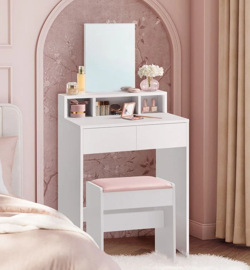 Moderne Kaptafel met Spiegel – Compact en Stijlvol - Image 4