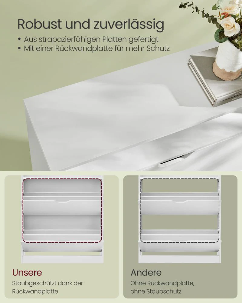 Moderne schoenenkast met verstelbare indeling en extra opbergruimte - Image 8
