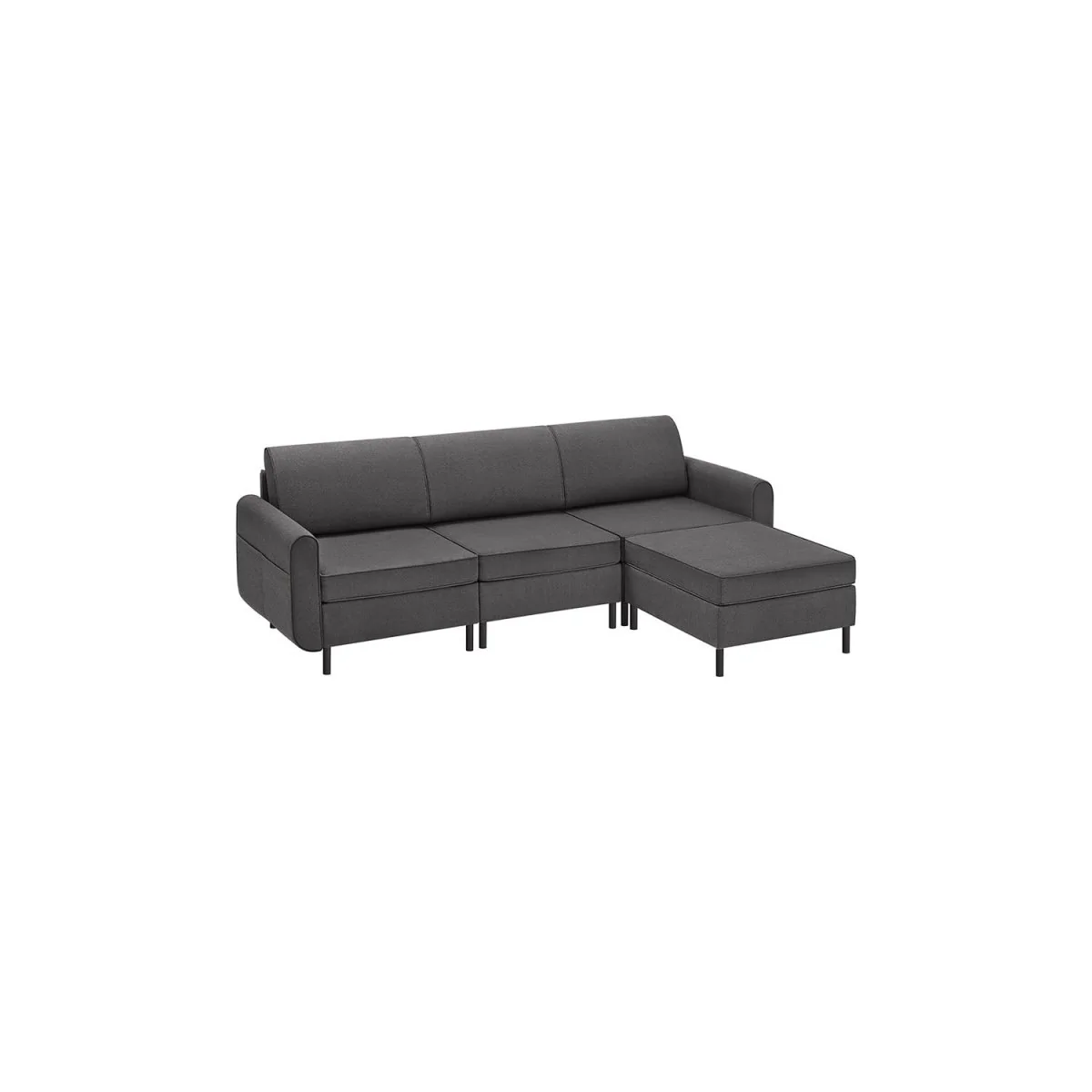 Modulaire Bank - Bouclé Bankstel - Verstelbaar - Image 3
