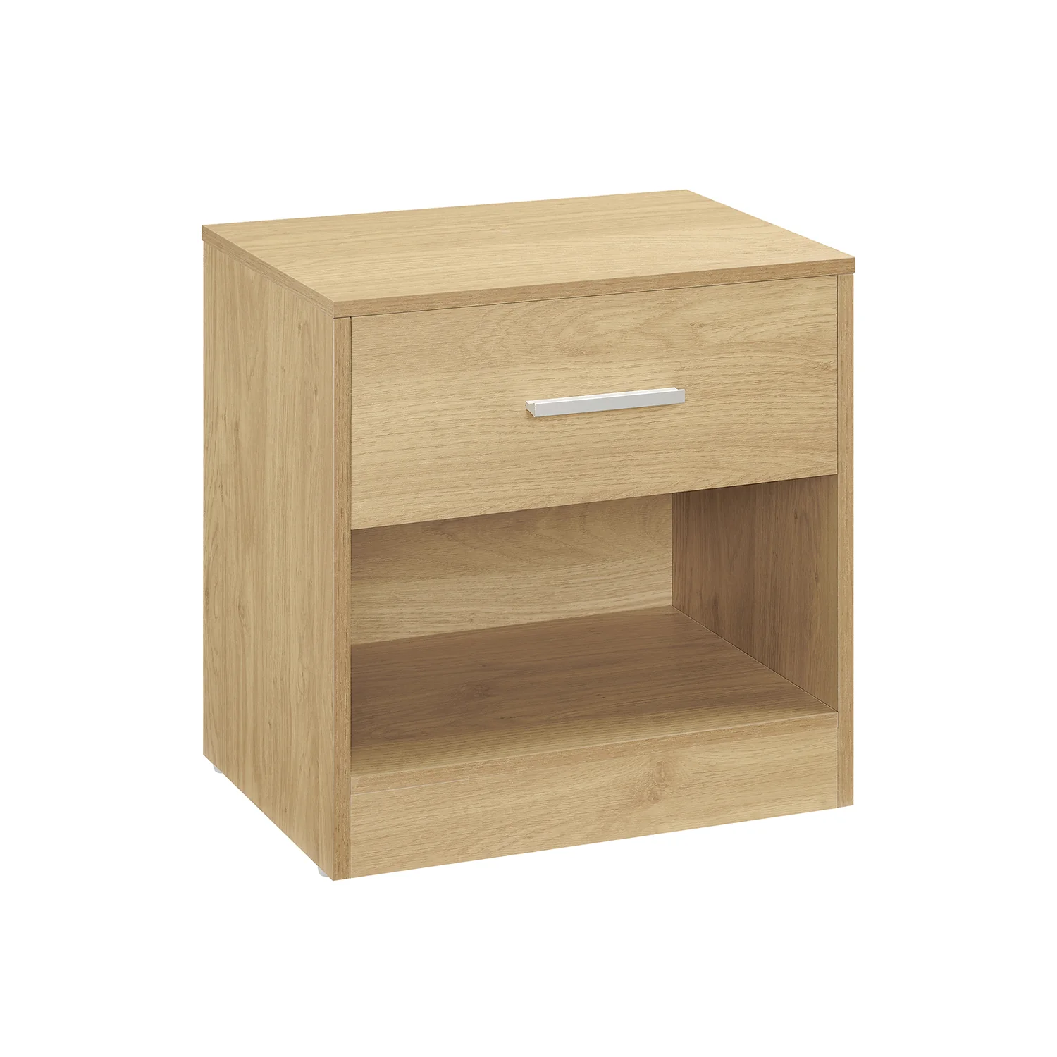 Nachtkastje – met Lade – Open vak – Spaanplaat – 28 x 39 x 41 cm - Image 7