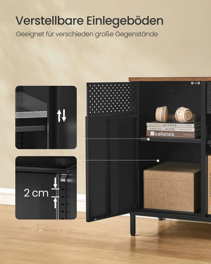 Multifunctioneel opbergkast - Stijlvol en veelzijdig - Image 5